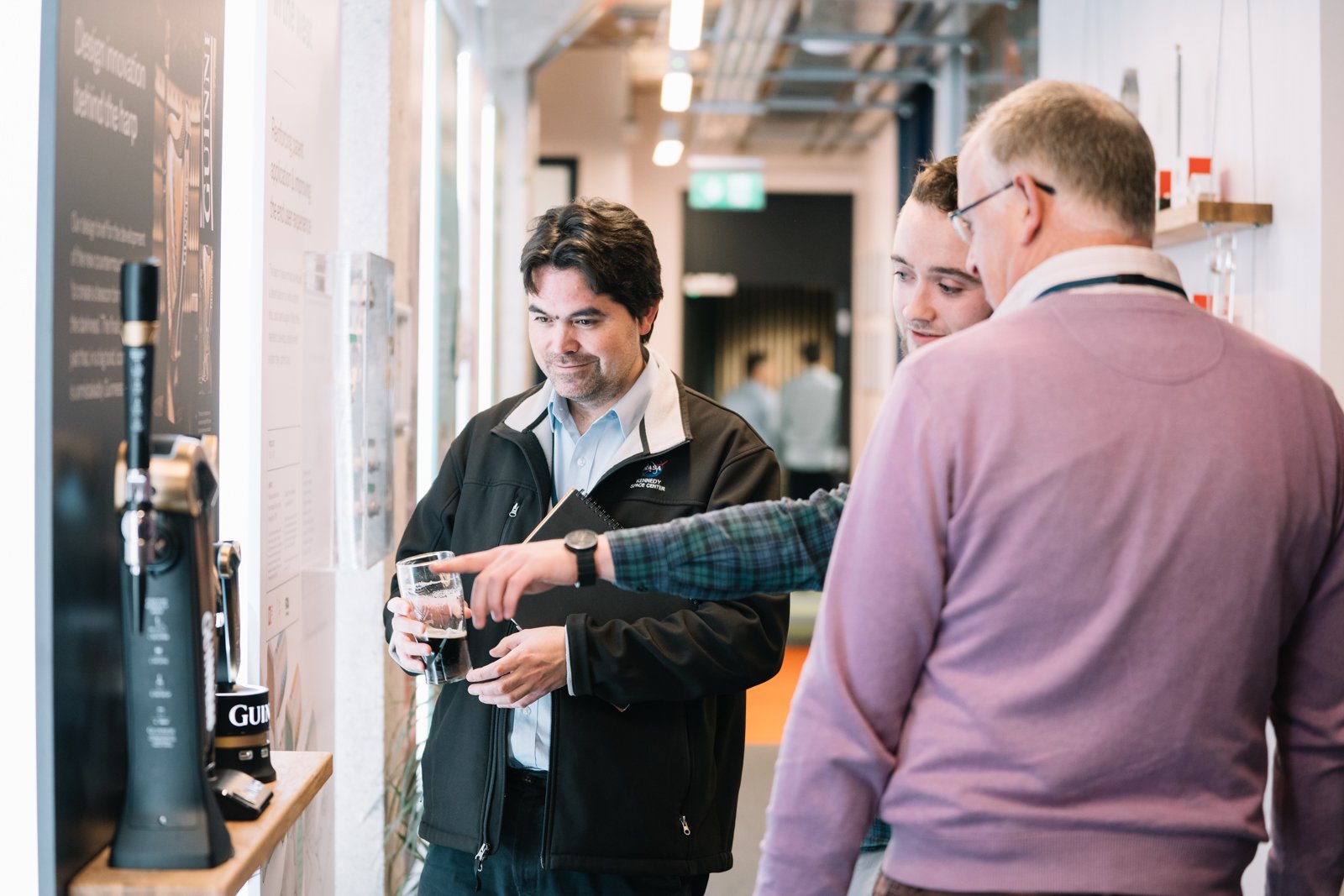 Guinness, Harp, Product Design Studio demonstration